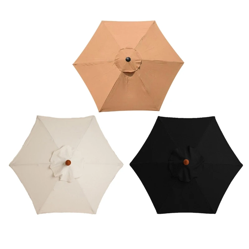 

Polyester Parasol Cover Replacement Cloth Anti-sun Moisture Proof Covers for Home Bedroom Dormitory Room