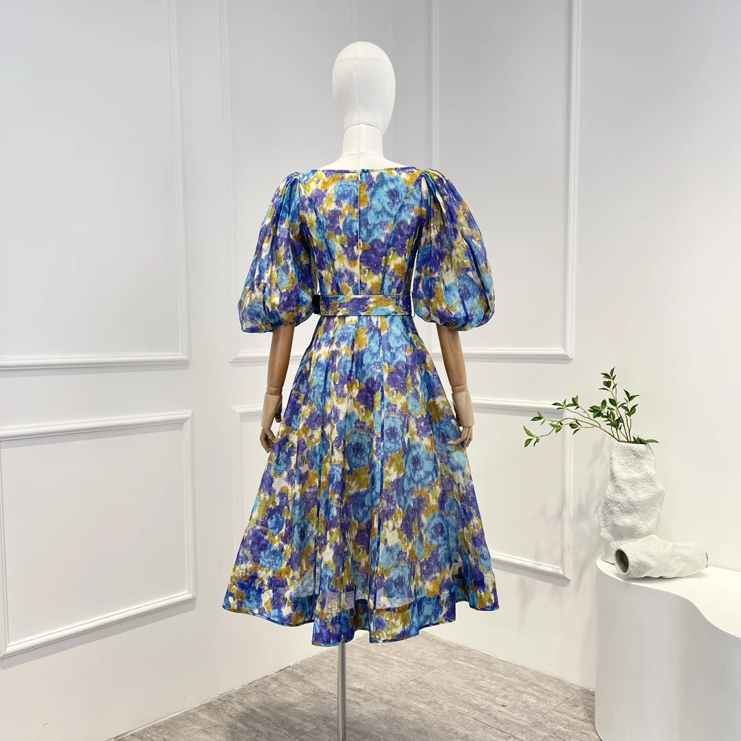 Рисунок 2 - Женское платье миди из натуральной ткани