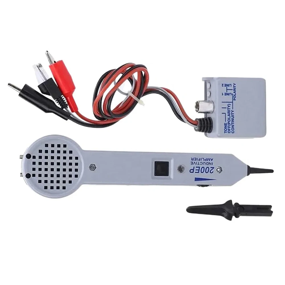 

Durable Materials Long lasting 200EP Tone Generator Kit Wire Tone with Insulated Probe for Safe and Effective Testing