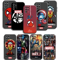 marvel avengers phone cases for samsung galaxy a21s a31 a72 a52 a71 a51 5g a42 5g a20 a21 a22 4g a22 5g a20 a32 5g a11 cases
