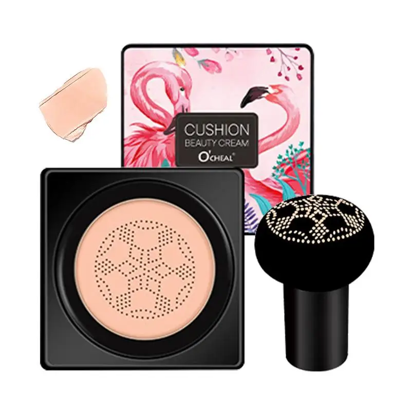 

Mushroom Head Air Cushion BB CC Cream Moisturizing Foundation Cream Air-permeable Natural Brightening Concealer Makeup Cosmetic