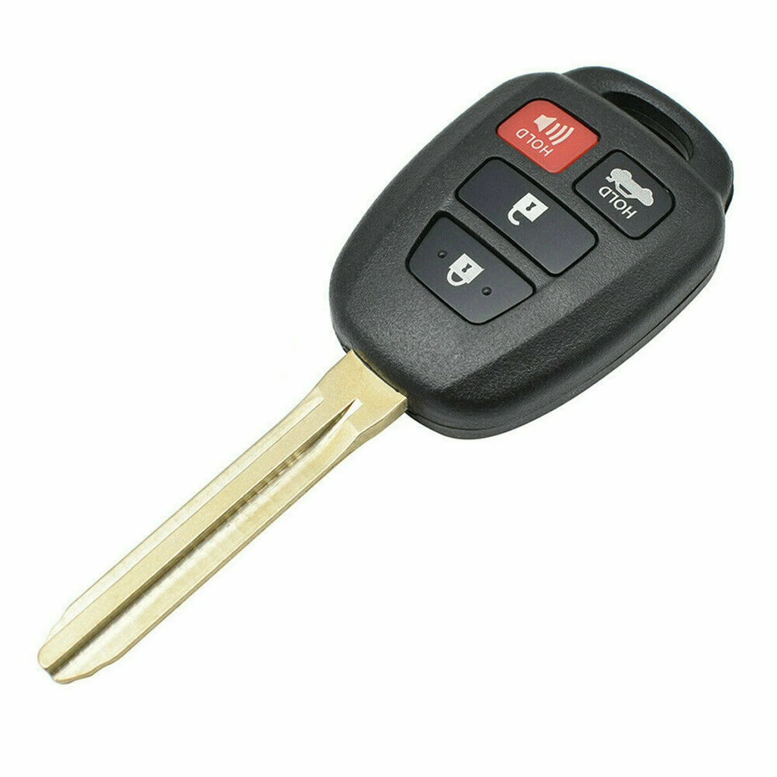 

For Toyota Camry Corolla RAV4 Vios Yaris 4 Buttons Car Remote Key Fob Shell Case