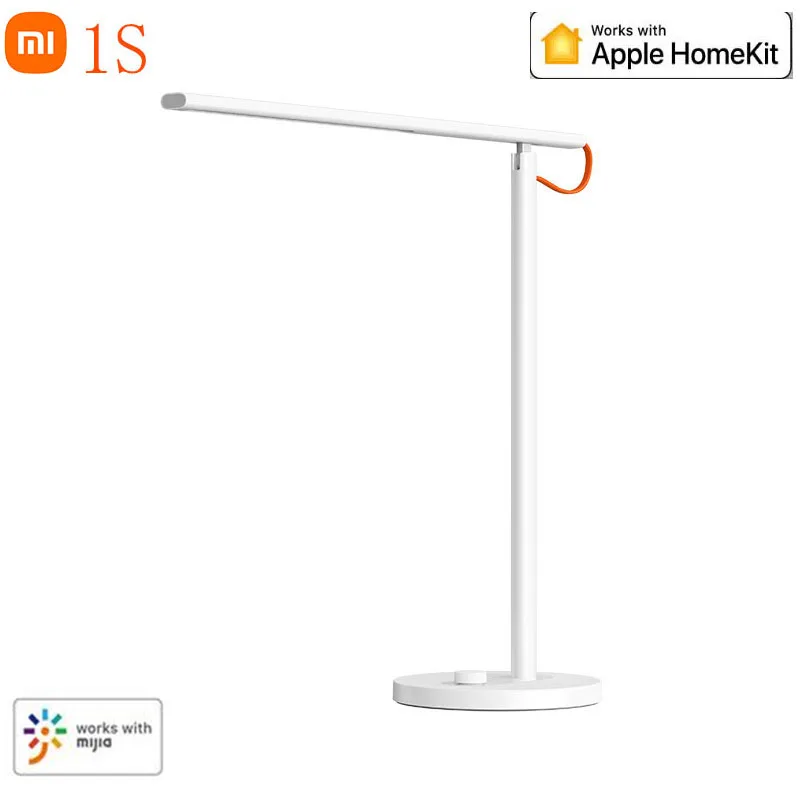 

Newest Xiaomi Mijia Smart Remote Control Table Desk Lamp 1S 4 Lighting Modes Dimming Reading Light Lamp With Mijia HomeKit APP