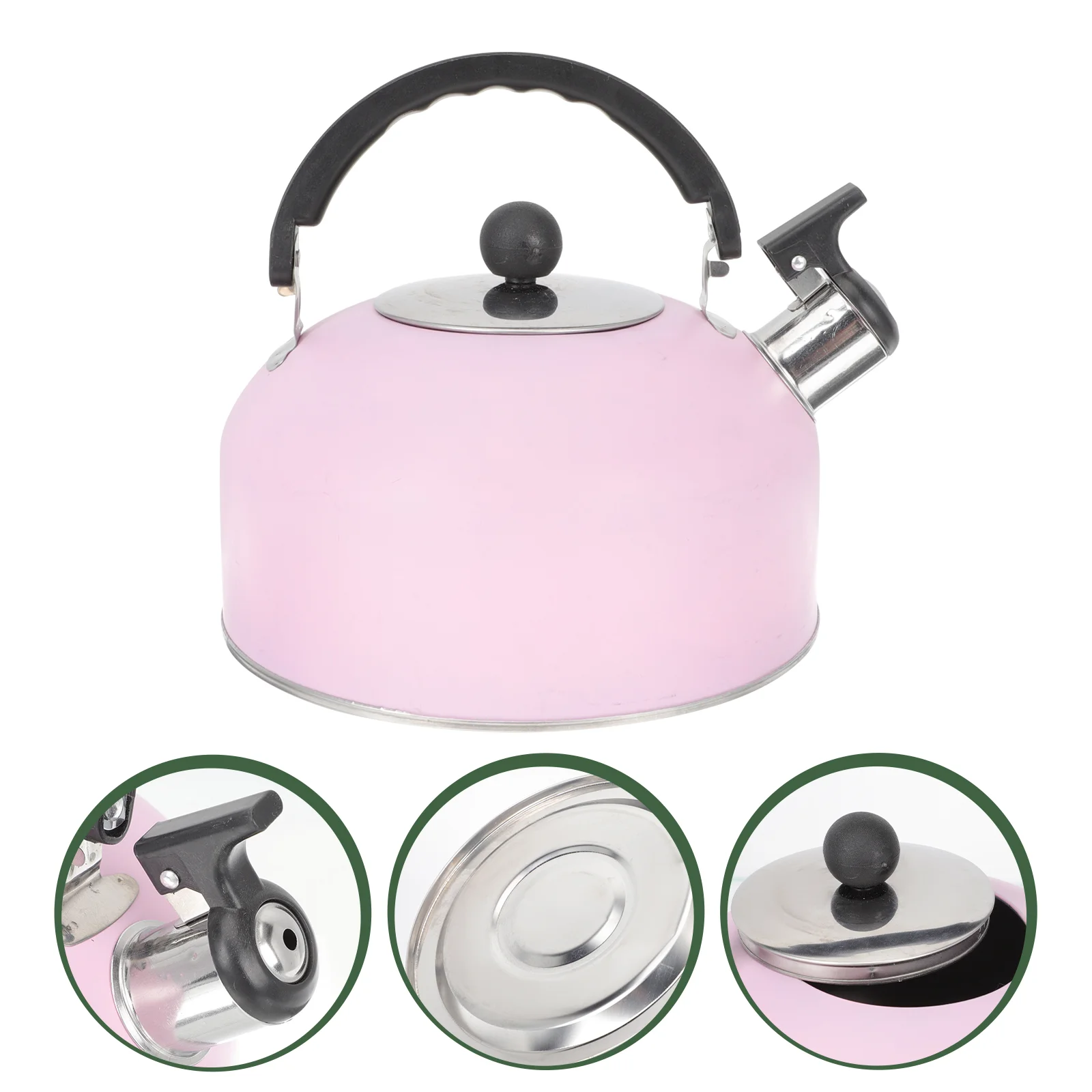 

Kettle Tea Whistling Water Stovetop Teapot Stove Pot Stainless Steel Coffee Teakettlefor Boiling Kettles Pots Japanese Whistle