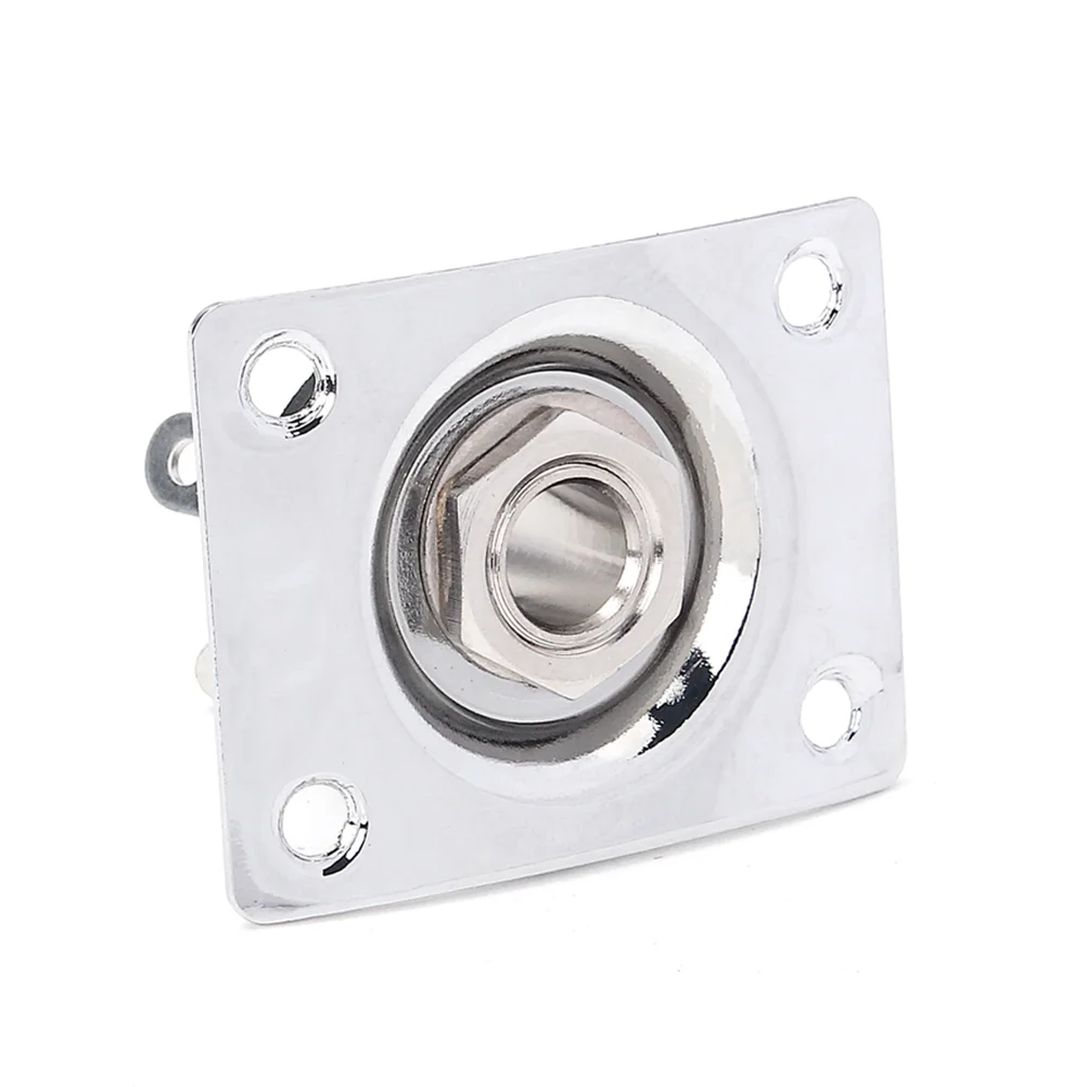 

Guitar Jack Plate Plug Input Electric Bass Guitars Screw Gearsocket Output Pickups Endpin Acoustic Parts Wireless