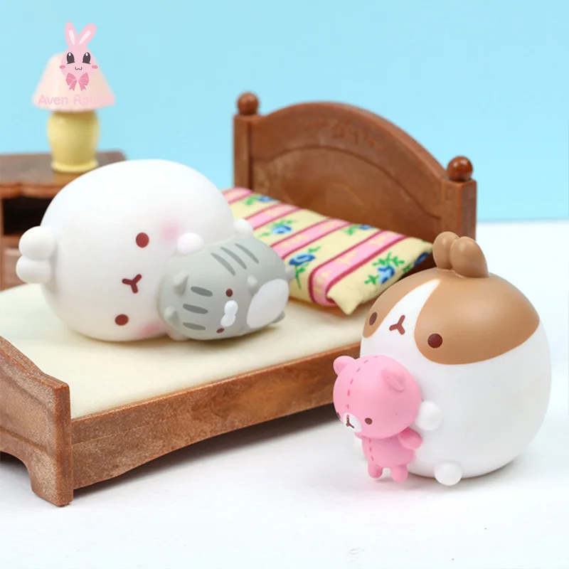 Кролик моланг набор для ленивого воскресенья корейские игрушки подарок на день