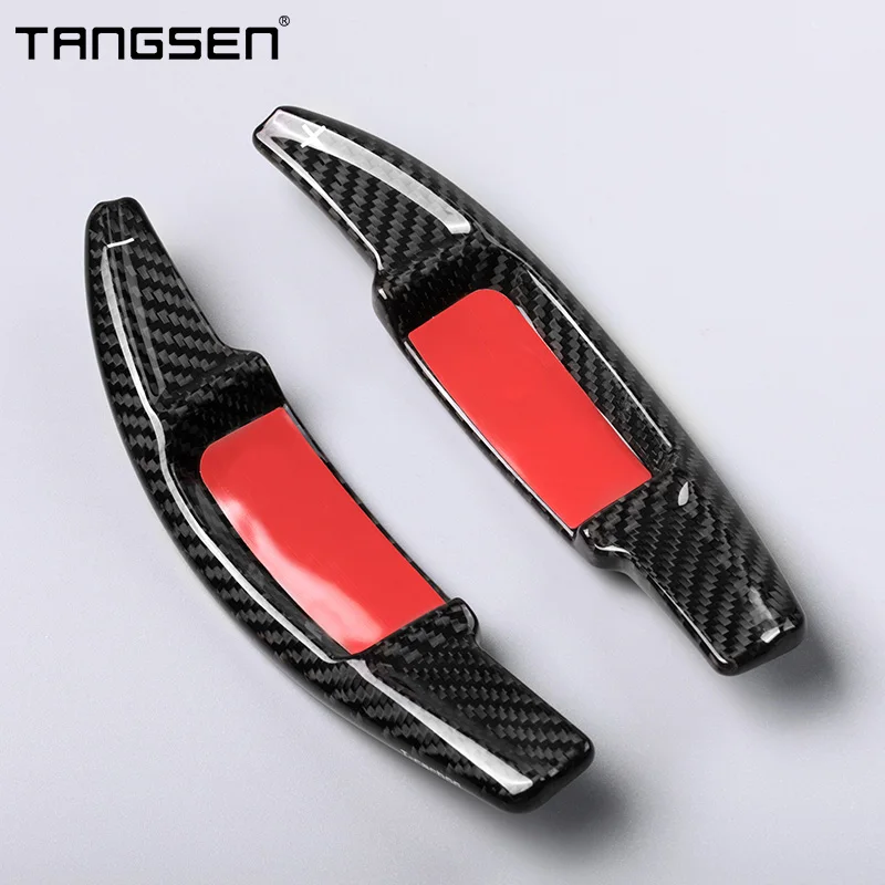 Переключатель рулевого колеса из углеродного волокна совместимый с Mercedes Benz E220 E260