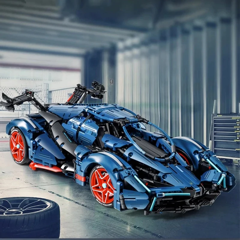 IM.MASTER 9807-2 1:10 MOC technrc гоночный спортивный автомобиль строительные блоки кирпичи