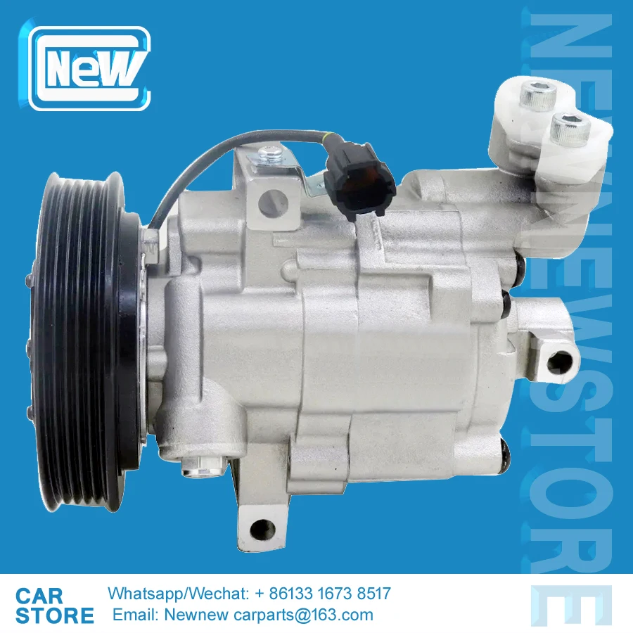 Автомобильный Компрессор переменного тока для Nissan Micra K12 MARCH AK12 CR12DE 92600-AX020 92600-AX02A