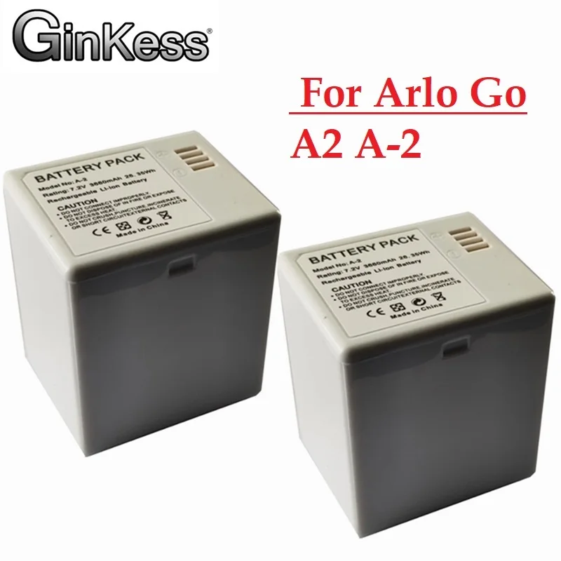 

7.2V 3660mAh Replacement Battery 3660mAh A-2 For Arlo Go 2/VMA4410 Camera Battery