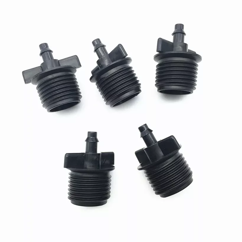 

200 PCS Garden Male Connector 1/2'' to 4/7mm hose Pipe Connector Irrigation Fittings For Automatic watering Accessories
