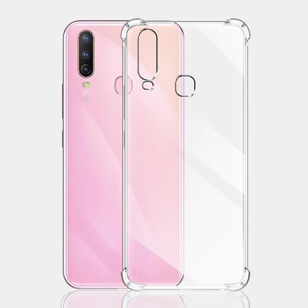 Противоударный чехол для VIVO 1904 силиконовые мягкие прозрачные чехлы телефона Vivo