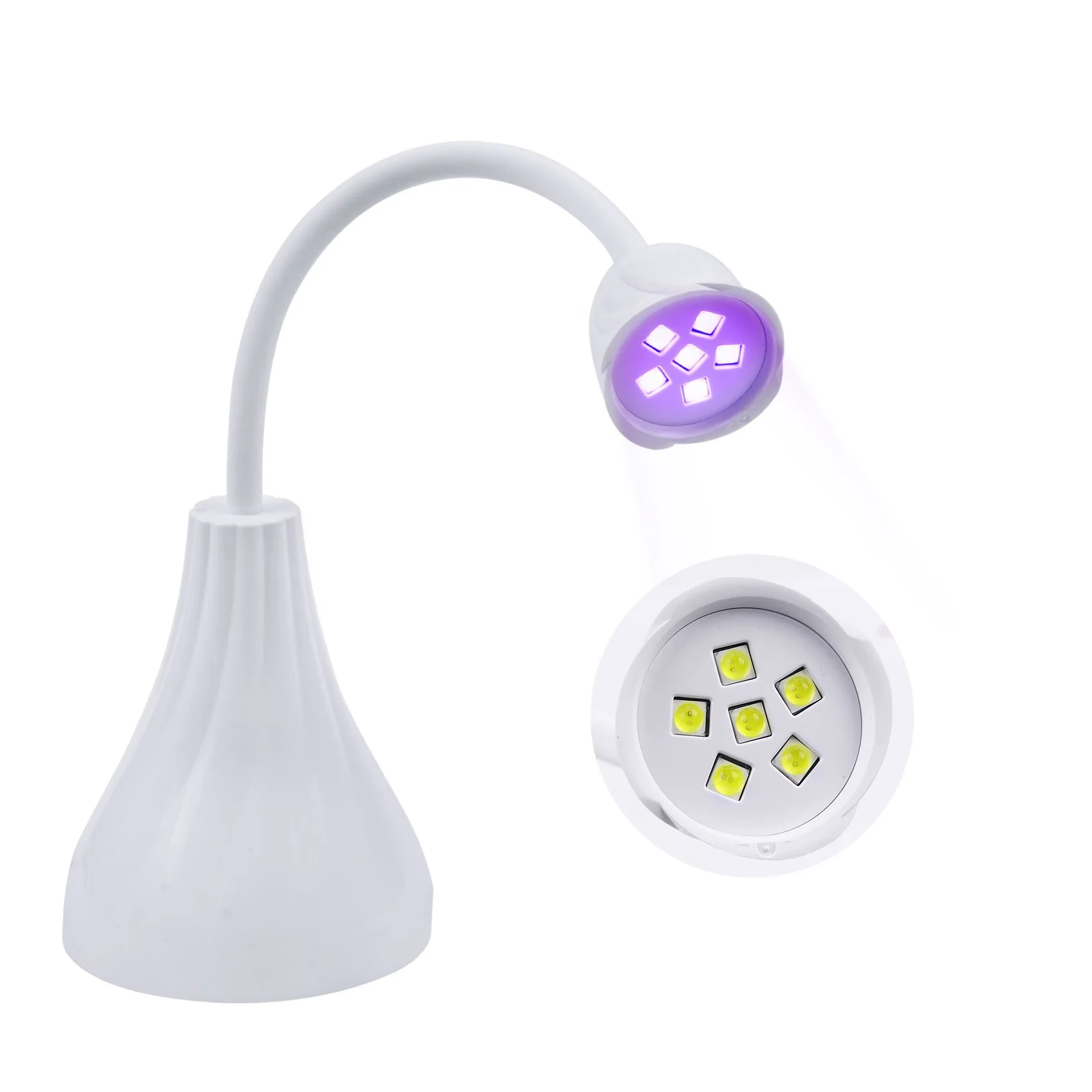 

2023 new portable rechargeable rose UV LED nail lamp 16W USB healthy environmental nail polish quick drying lamp