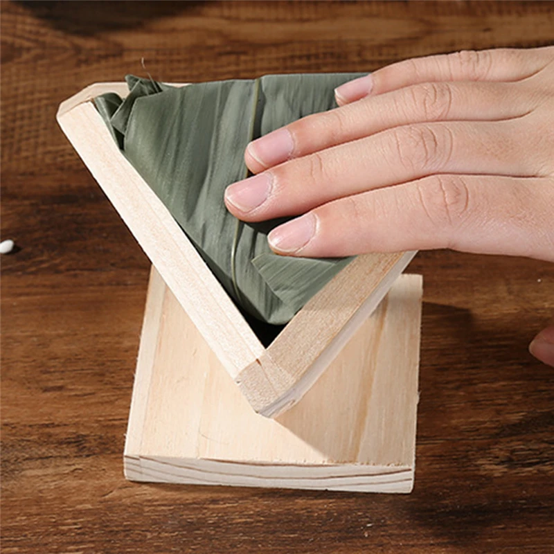 

Пресс-форма для суши Houten Snelle Zongzi Schimmel ему Rijst Bal Bento, «сделай сам»