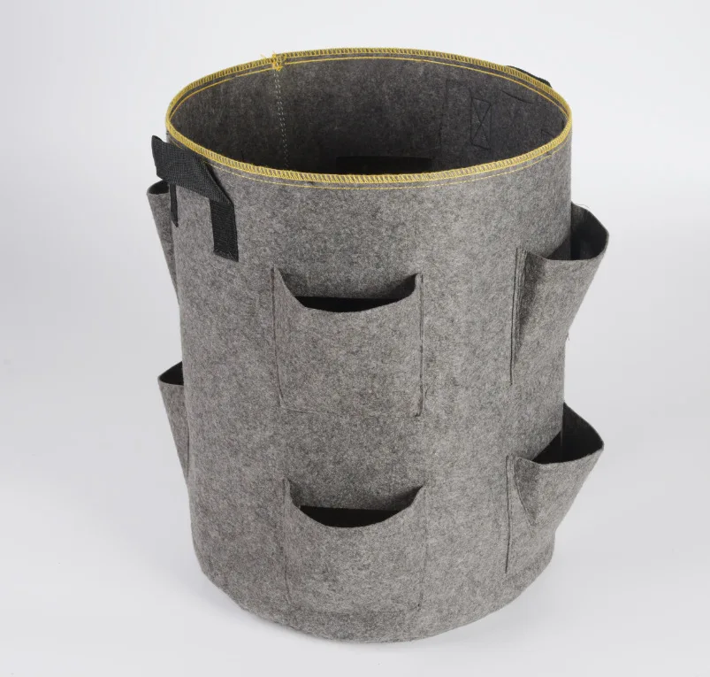 

Strawberry Planting Sack Growing Bag Vegetable Landscape Pot Sweet Potato Flower Planting Bag Portable Easy to Carry