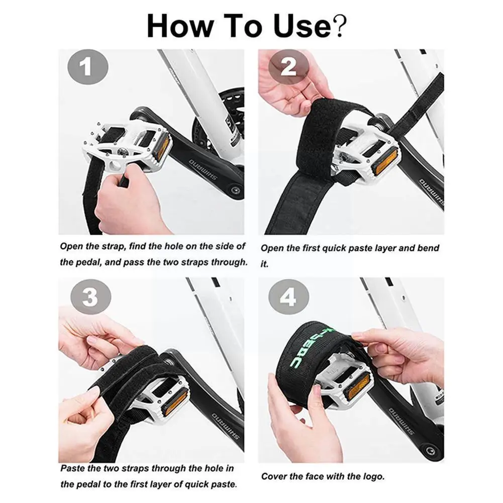 

Anti-slip Fixie Cover Bicycle Tool Fixed Gear Pedal Bike Foot Belt Strap Bicycle Pedal Tape Strap R9a3