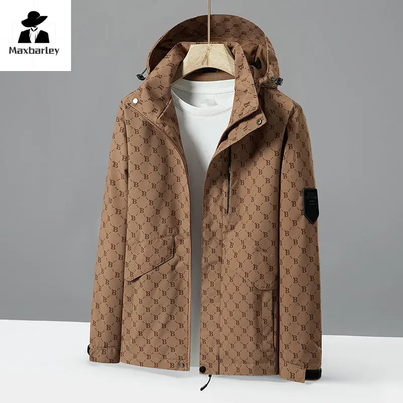 

Spring jacket men's and women's hardshell mountaineering clothing windproof spring and autumn couples casual coat men's jacket
