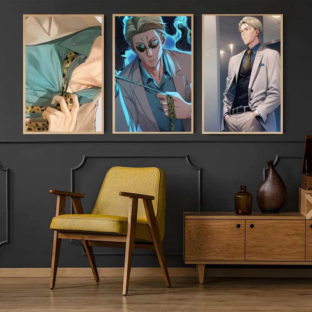 Художественный бумажный постер juютсу Kaisen Nanami Kento с принтом для дома гостиной