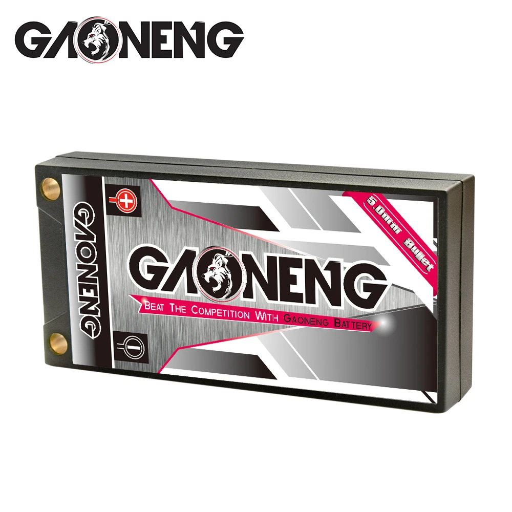 Низкопрофильный Твердый чехол GAONENG GNB 4600 мАч 2S 7 6 в HV 140C/280C аккумулятор 5 0 мм Bullet XT60 T