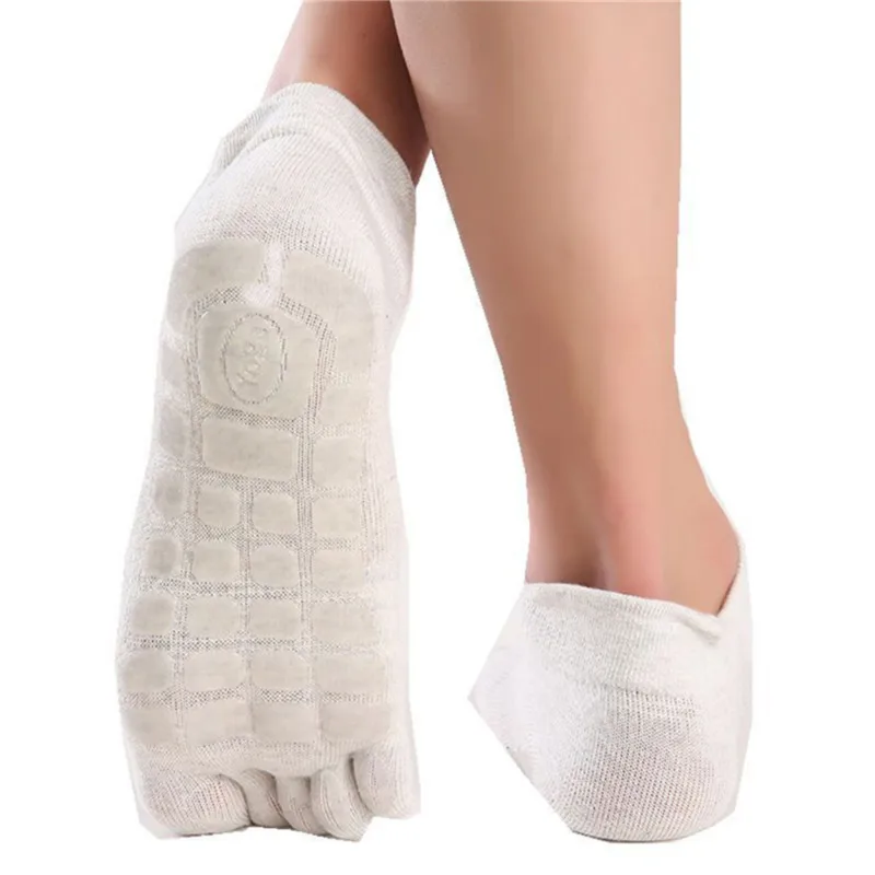 

New Men Winter Five Fingers Socks Warm Non Slip Grip Fitness Toe Socks Low Calf Slipper Male Floor Socks 2022 New