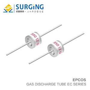 5PCS Ceramic gas discharge tube EC75X EC90X EC150X EC230X EC350X EC 470X EC600X 8*6mm 10KA Surge protective
