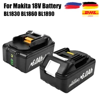 bl1860 for makita 18v 4 06 0ah rechargeable battery 18 v lithium ion for makita 18v bl1840 bl1850 bl1830 bl1860b lxt 400