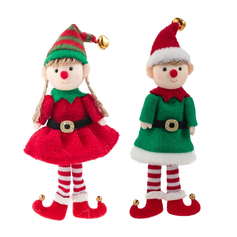 

Christmas Ornaments Christmas Adorable Hanging Christmas Pendant Xmas Plush Elves Christmas Elves Creative Xmas Tree Hanging