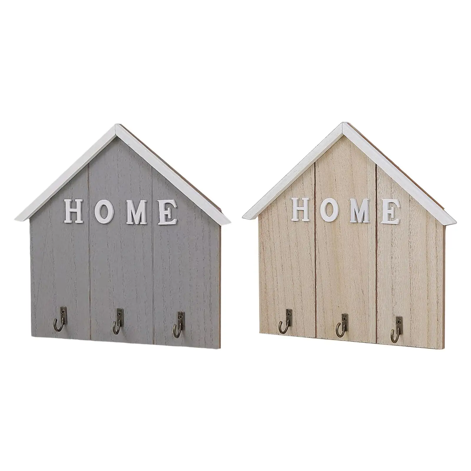 

Деревянный настенный крючок для ключей, вешалка для хранения полотенец, шляп