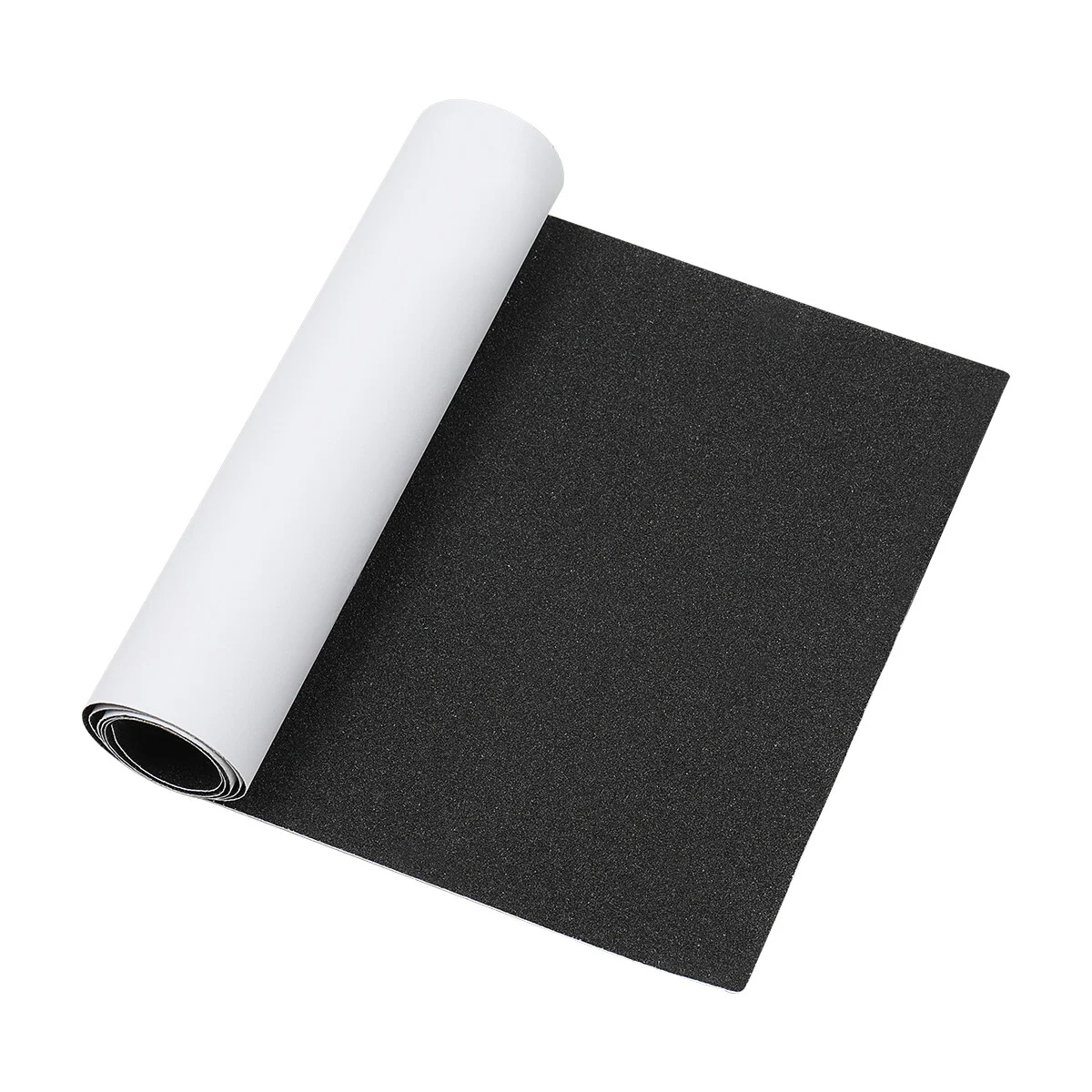 

VORCOOL Skateboard Grip Tape Sheet Sandpaper for Stairs Pedal Wheelchair 80x20cm (Black, Random Protective Film