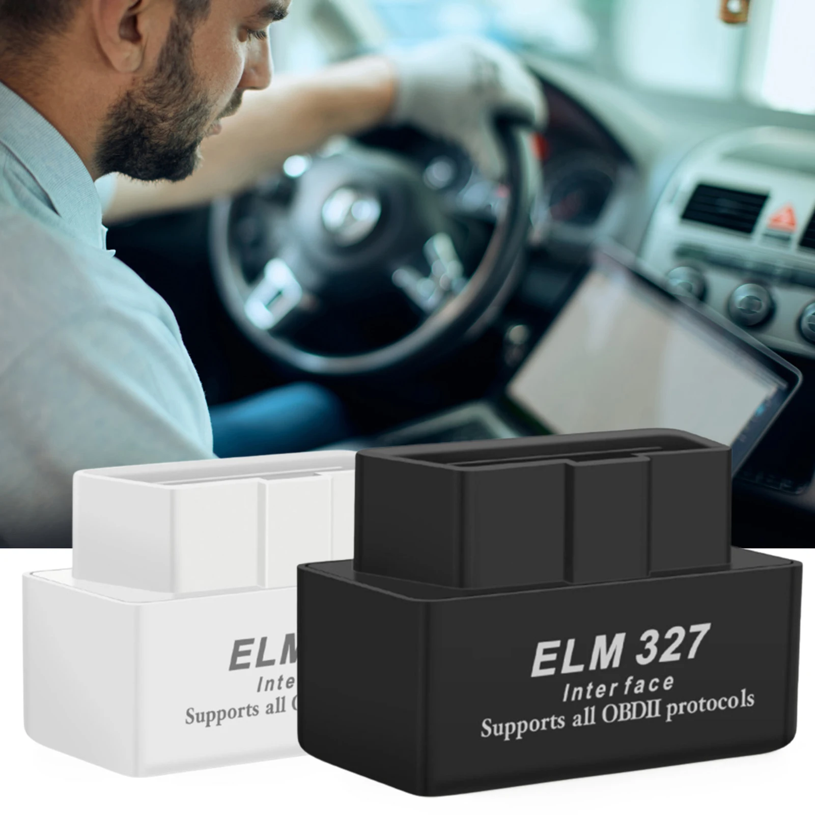 

BT2.0 Car Scanner ELM 327 OBD2 V1.5 Car Diagnostic Instrument Tool Practical Mini Code Reader for Android Windows Symbian