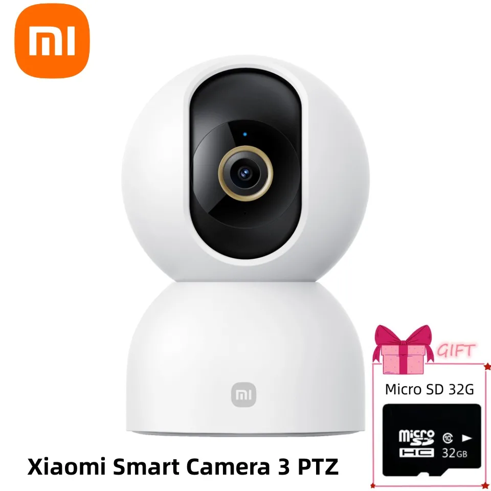 

2023 new Xiaomi Smart Camera 3 PTZ Edition 3K Full Color Bidirectional Speech 5 Megapixels 360 View Work Infrared Night Vision