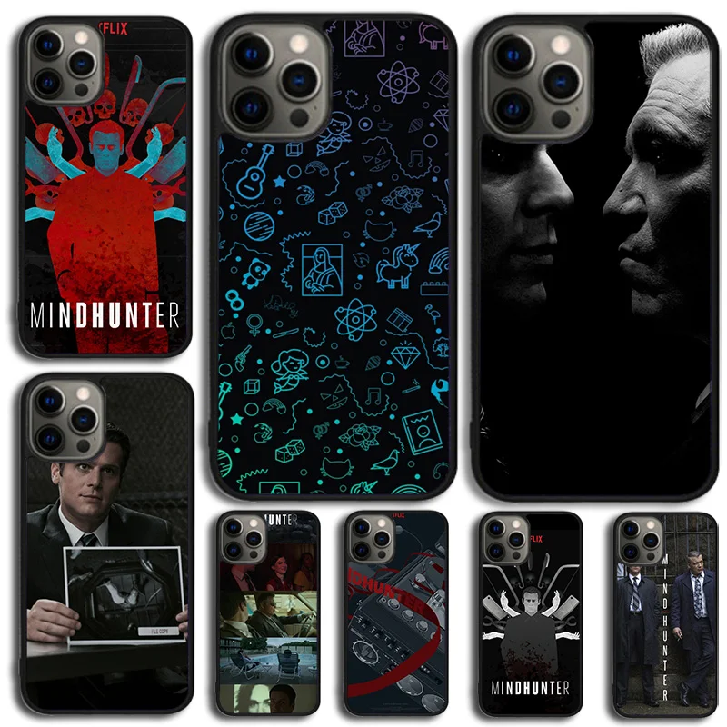 TV Series Mindhunter Phone Case Cover For iPhone 15 16 14 XR XS 11 12 13 Mini Pro MAX Plus Coque