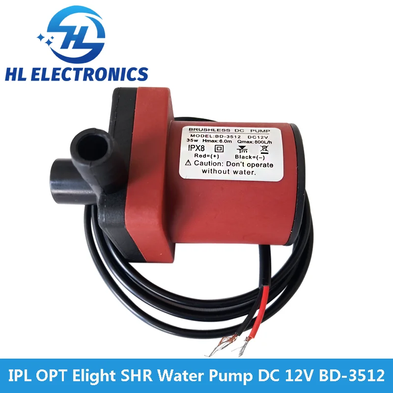 Фото Мини-водяной насос DB-3512 DC 12 В для IPL OPT SHR Elight Beauty Machine №1