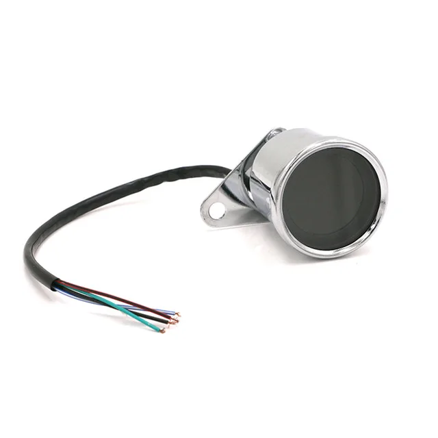 

Odometer Speedometer Motorcycle DC12V Digital Fuel Meter LCD LED Metal