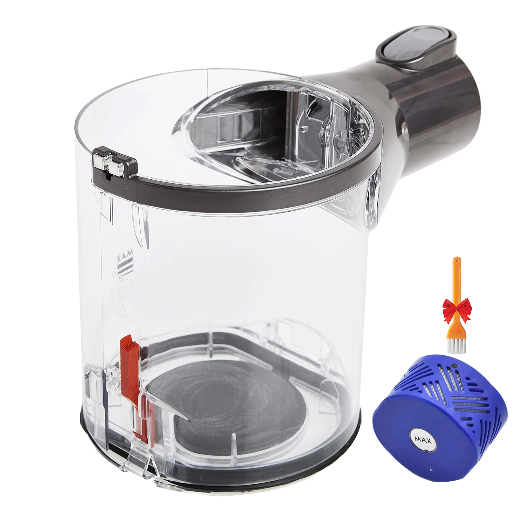 

Совместим с контейнером для пылесборника Dyson, V6, DC58, DC59, 965660 -01 Чашка для грязи для пылесоса, DC58, DC61, DC59, DC62, SV03, H