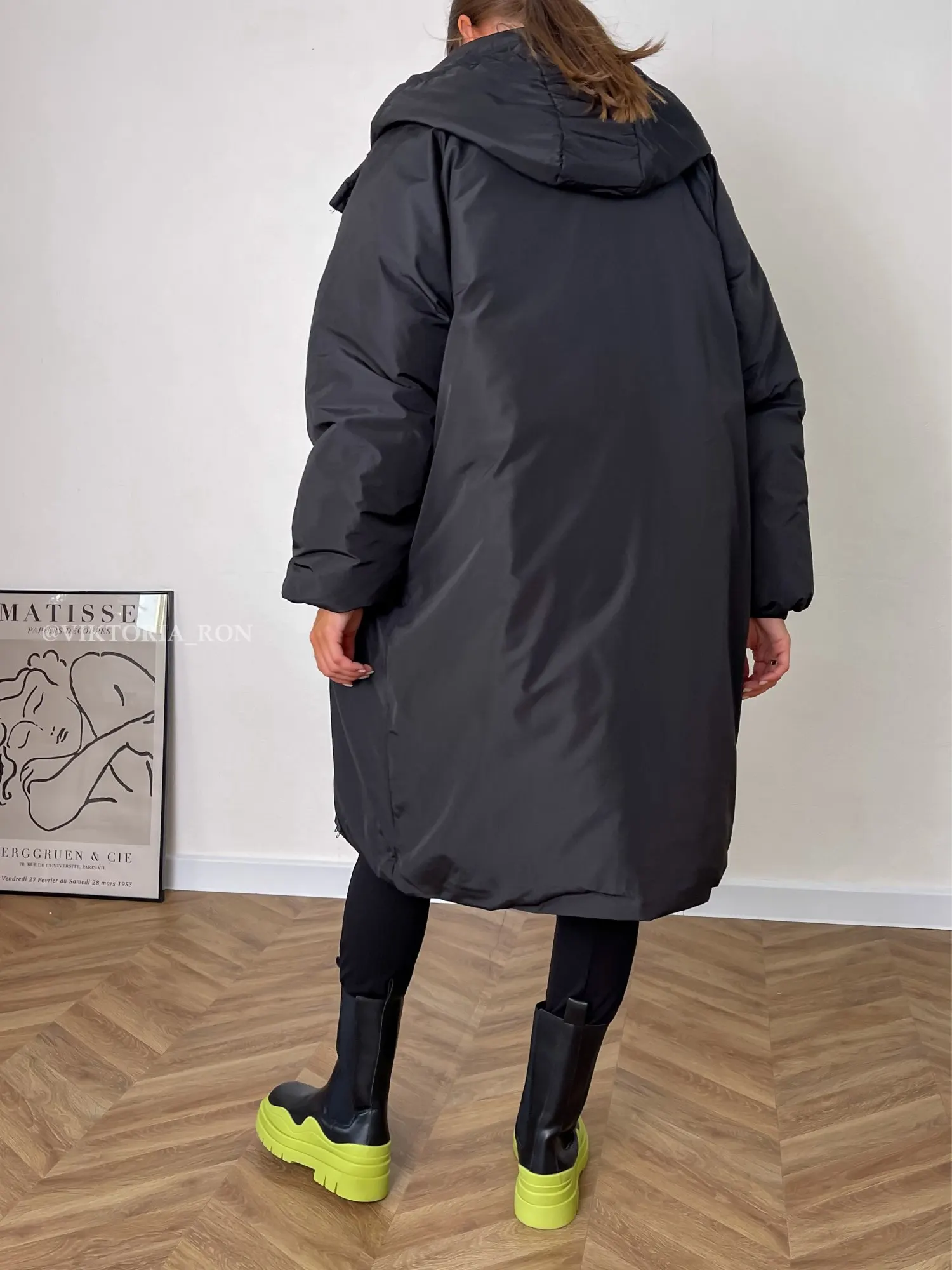 Mid-length Cotton-padded Jacket 2023 New Coat Women's Winter Sports Style Bubble Coat Oversized Cotton-padded Jacket Parker