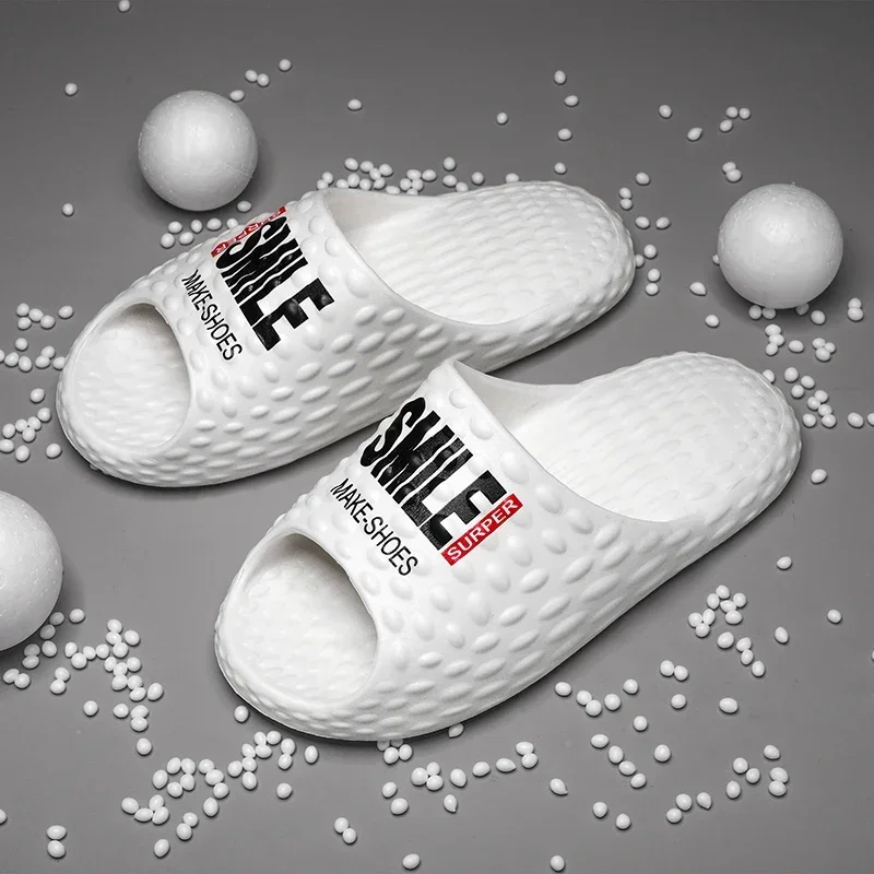 Сандалии унисекс для дома и пляжа легкие мягкие на толстой подошве Нескользящие