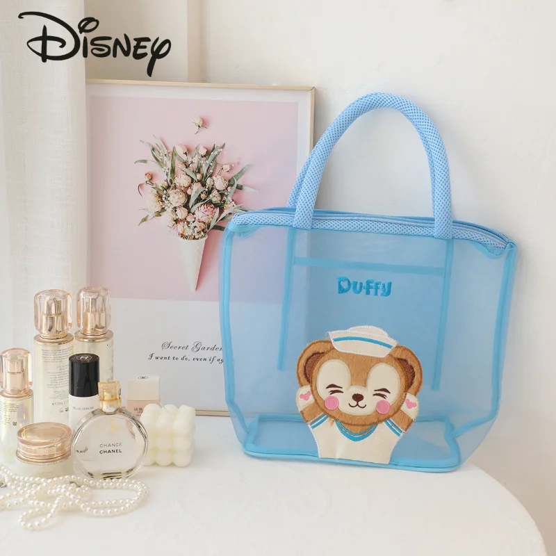 Disney Daffy 2023 New Makeup Bag Fashion High Quality Women's Handbag Cartoon Small Fresh Business Travel Wash Storage Bag