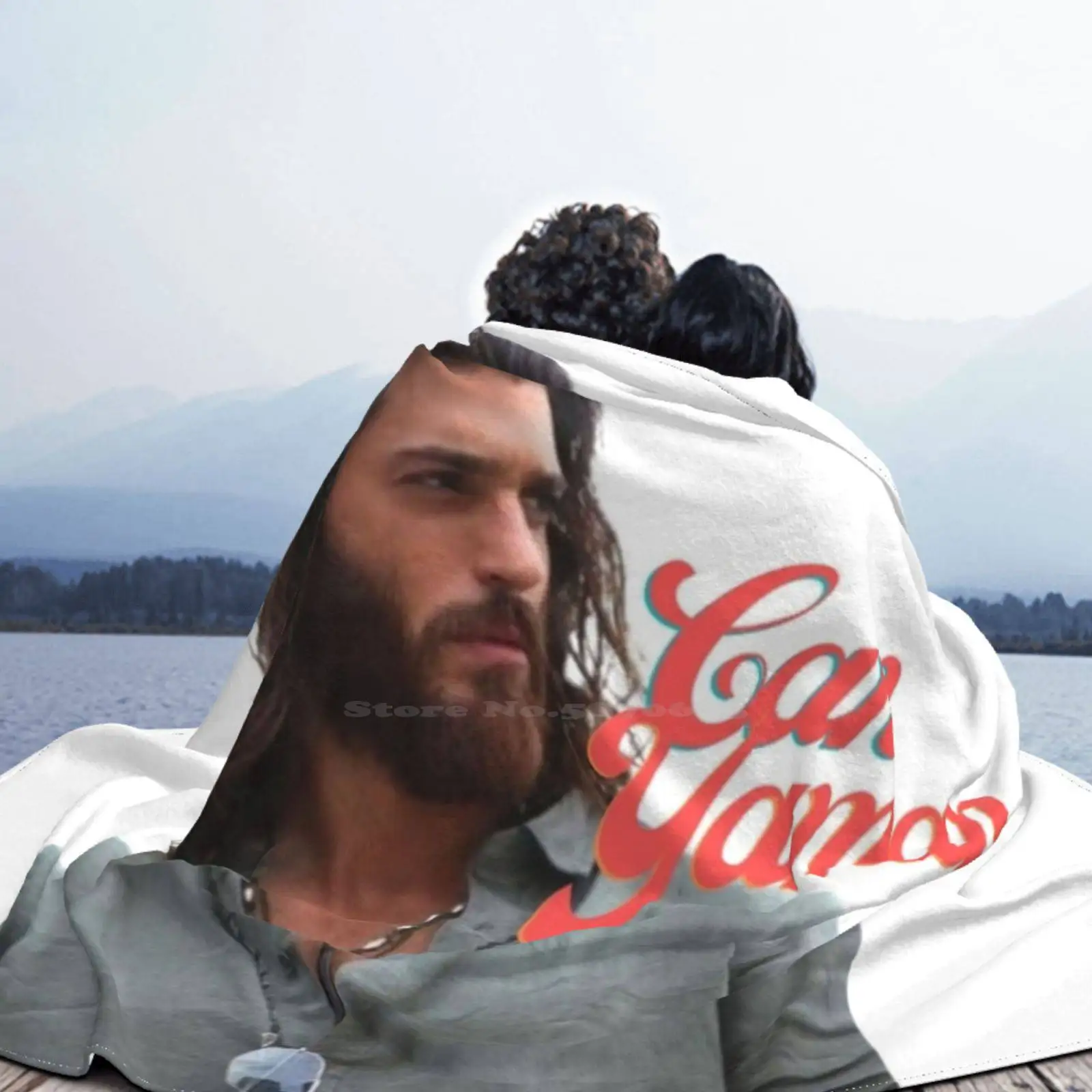 Модное мягкое теплое фланелевое одеяло Can Yaman турецкий человек турецкая борода