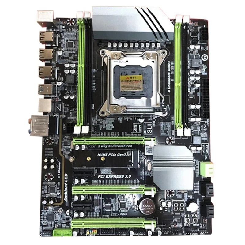 

Desktop Motherboard X79 Lga 2011 Cpu Computer 4 Channel Gaming Support M.2 E5-2670 V1 V2 Sata 3.0 Usb 3.0 For B75