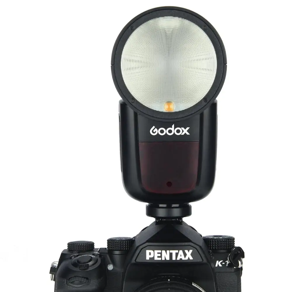 

Godox V1 V1P накамерная Вспышка TTL Li-Ion круглая Вспышка Speedlite со встроенной беспроводной системой 2,4G X для камер Pentax