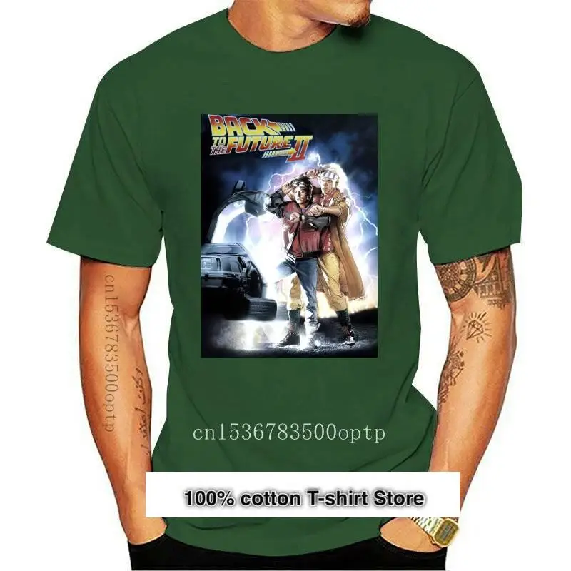 

Camiseta с принтом «Назад в будущее Ii» для мужчин и женщин, новая одежда