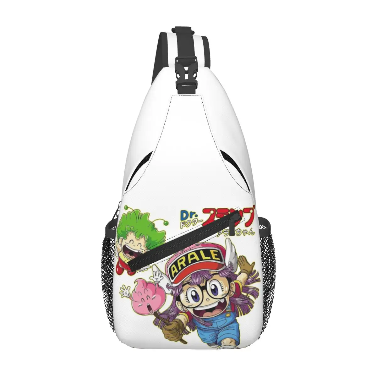 Милая нагрудная сумка Dr.Slump Robot Girl Arale Hoyoyo мужской рюкзак через плечо на слинге