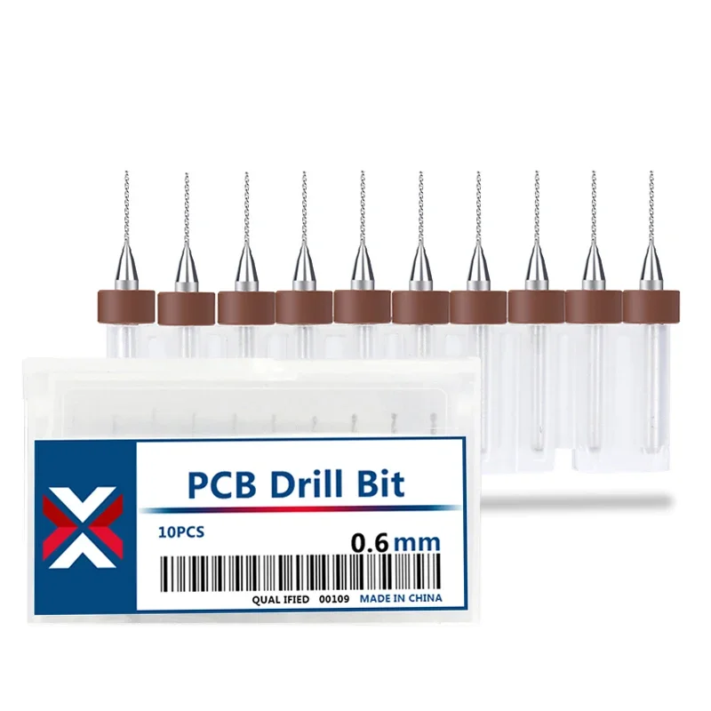 

xcan Пистолетное сверло для печатных плат, 10 шт., 0,1-1,2 мм