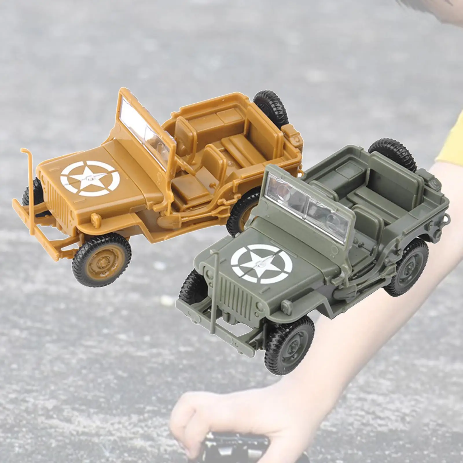 

2x 4 Simulation 2 Colors Set 1/48 Model Toys for Living Room