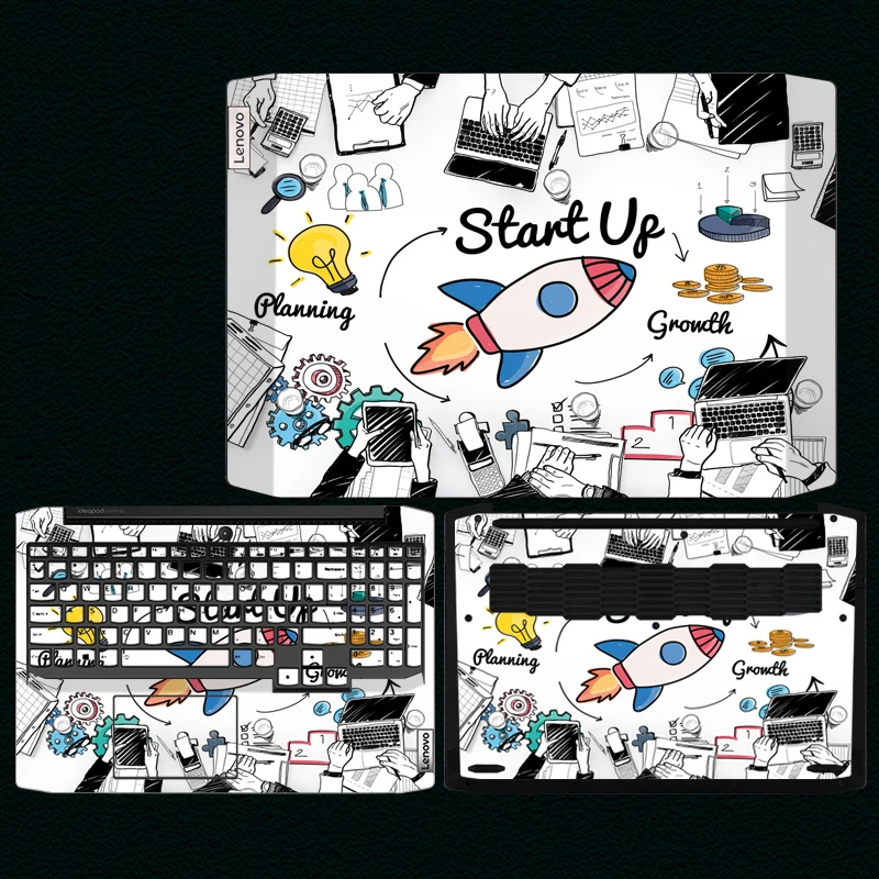 

Laptop DIY Protecitve Film for Lenovo IdeaPad Gaming 3 15ARH05 Flex 5 Skin for Lenovo IdeaPad 14/15 ALC7 2022 Stickers