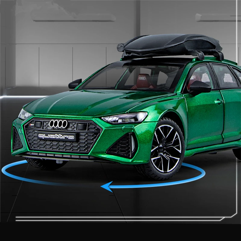 Модель автомобиля Audi RS6 Avant универсал из сплава литой металлический игрушечный