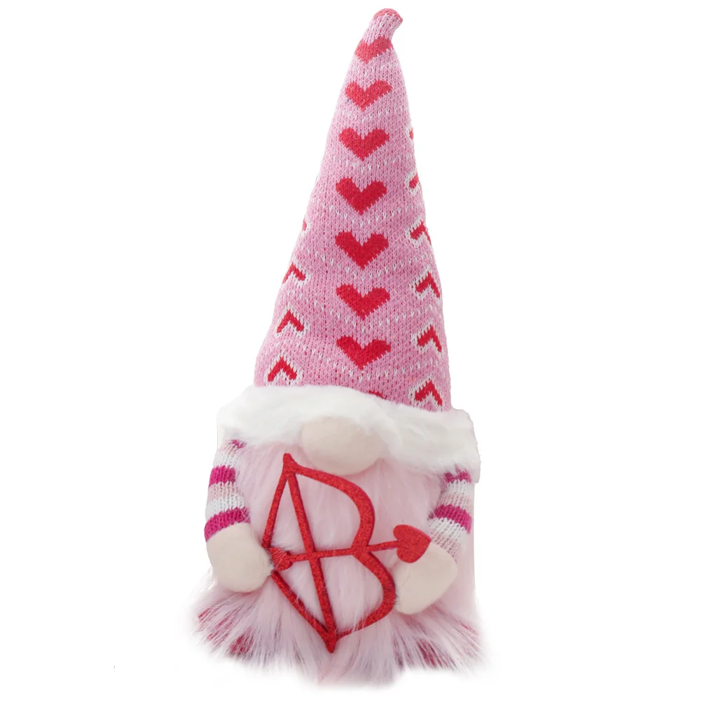 

Gnomevalentine Gnomes Valentines Day Decor Tomte Scandinavian Plush Dwarf S Decorations Cupid Swedish Elf Resistant Wearadorable