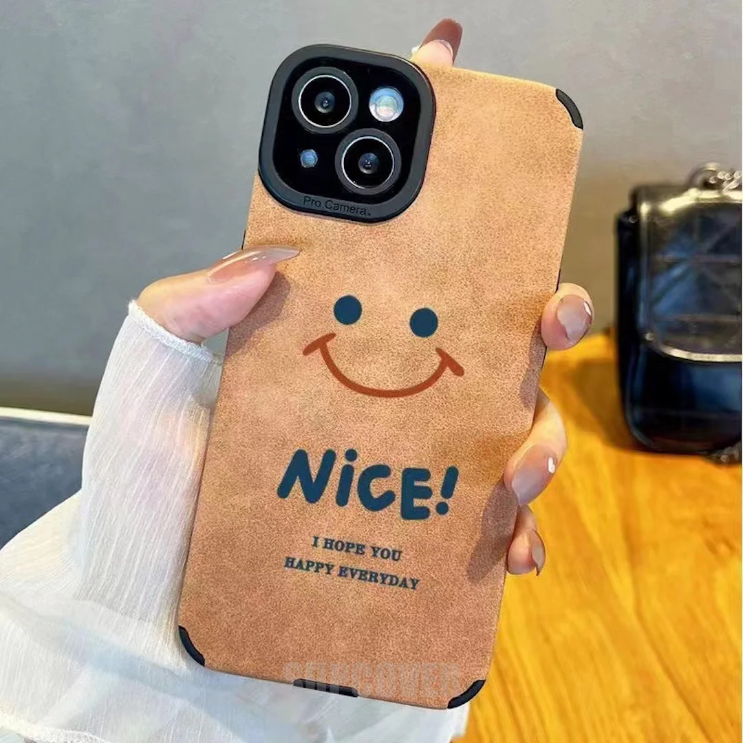 

Smile Nice Face for iPhone 14 Pro Max Case Shockproof Phone Cases for iPhone 11 12 13 X 7 8 Plus Cover Coque Fundas Capa Carcasa