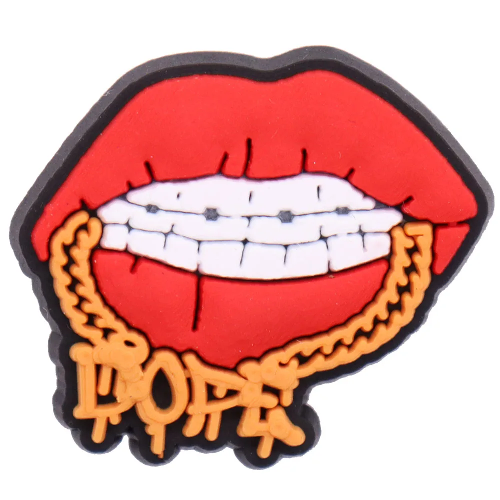 10 шт. ПВХ Мобильный вина радуга губы трава значок для холодильника магниты